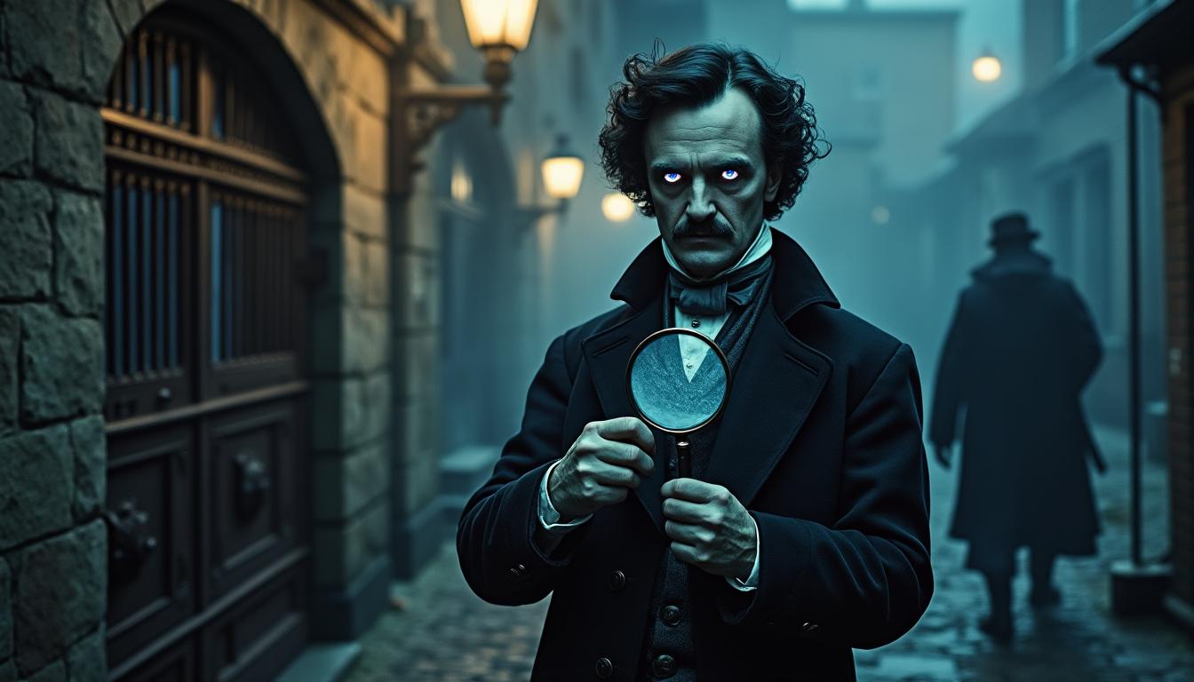 découvrez "le pale blue eye" de louis bayard, une enquête captivante où edgar allan poe endosse le rôle d'enquêteur. plongez dans une intrigue mystérieuse mêlant suspense et atmosphère gothique.