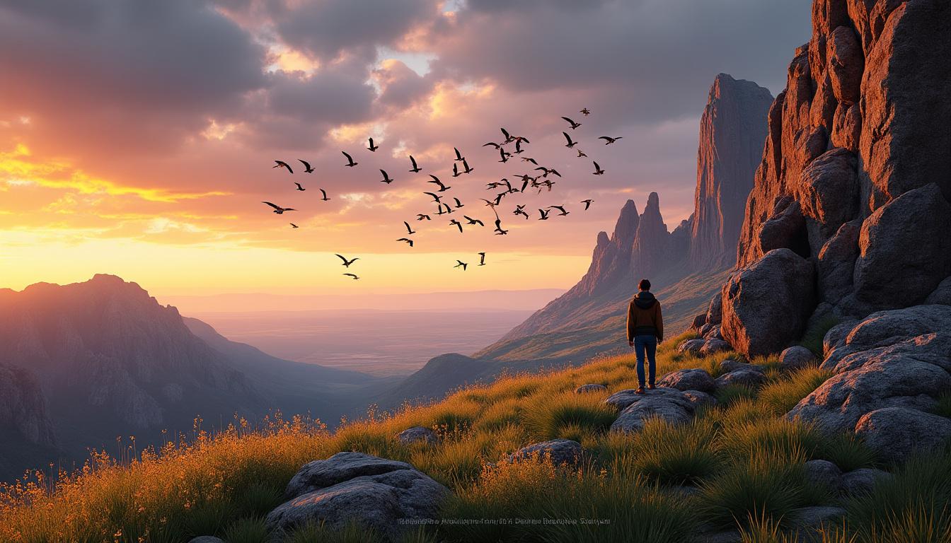 découvrez la vision poétique de la nature selon rick bass dans 'où s'adosse le ciel', un hommage sensible aux paysages et à leur beauté intemporelle.