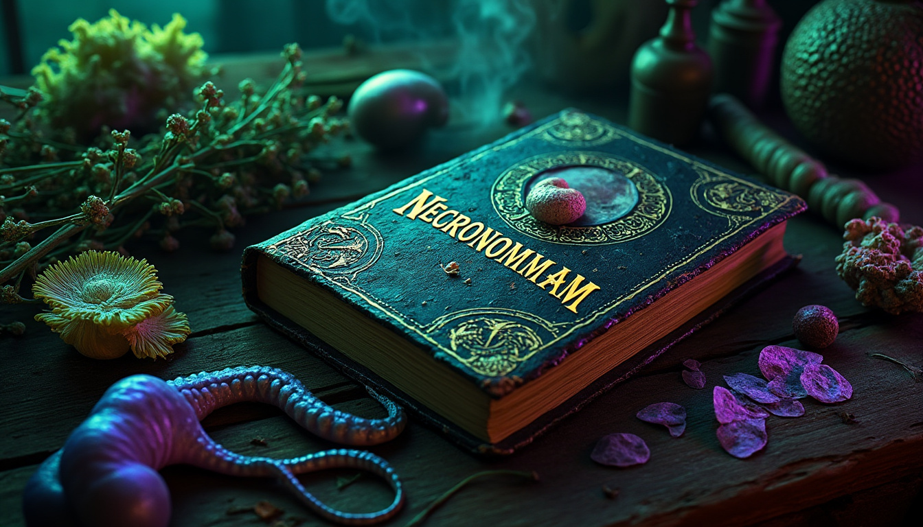 découvrez necronomiamiam, un livre de cuisine unique mêlant les mystères de lovecraft à des recettes délicieusement macabres et originales.