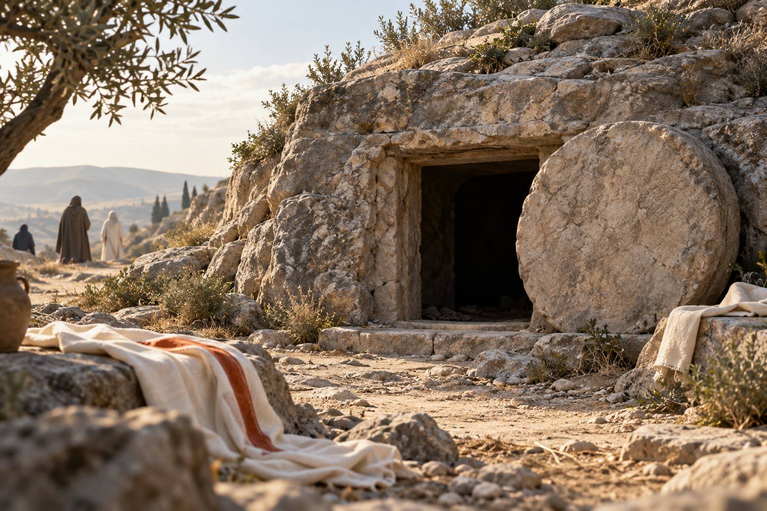 Illustration éditoriale du sujet : Lazare dans la Bible : récit, résurrection et interprétations