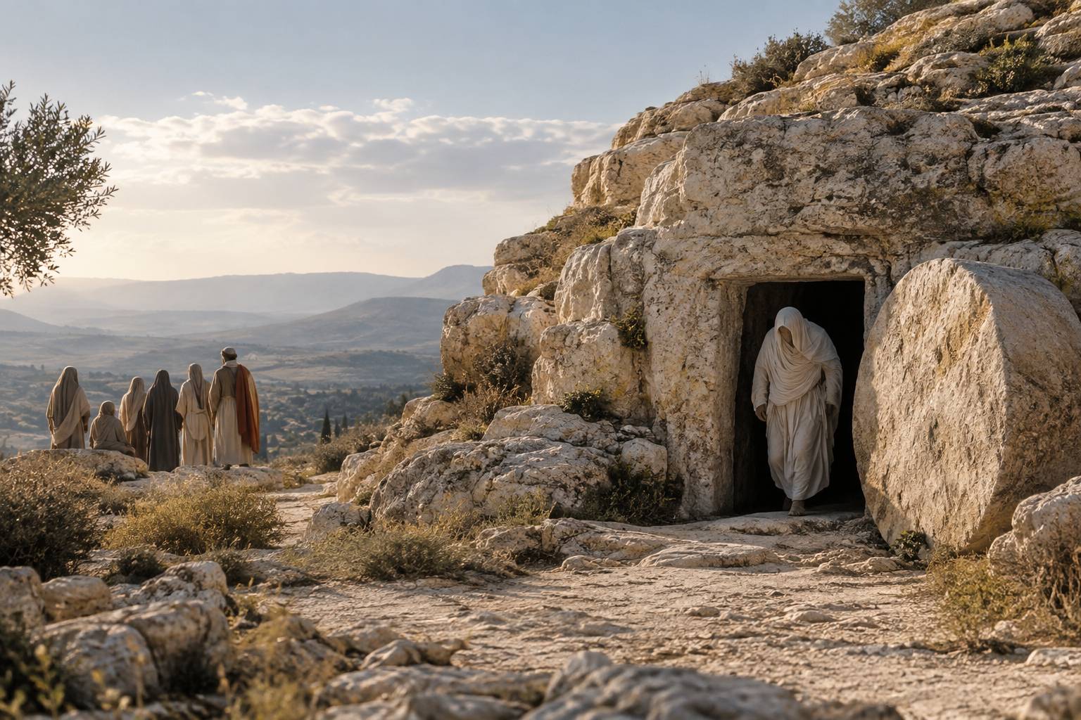 Illustration éditoriale du sujet : Lazare dans la Bible : récit, résurrection et interprétations